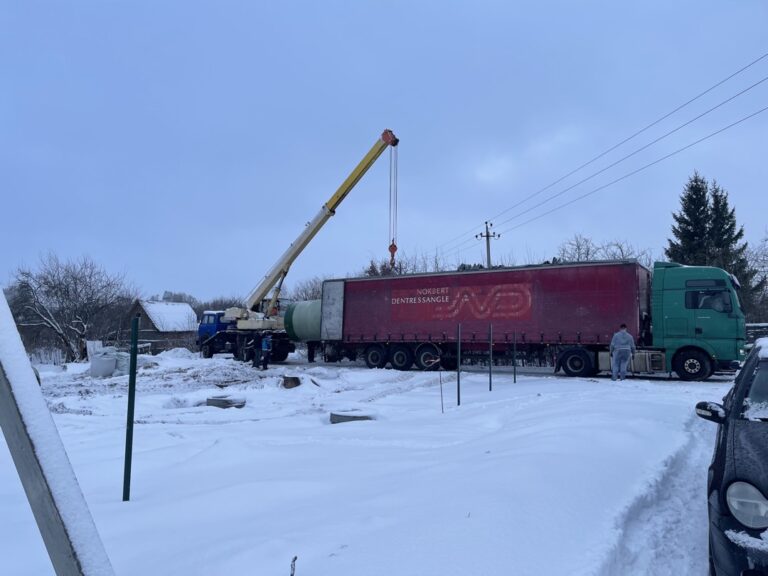 Отгрузка песко-нефтеуловителя ЛотОС 30 л/с, производственный цех, Гусев